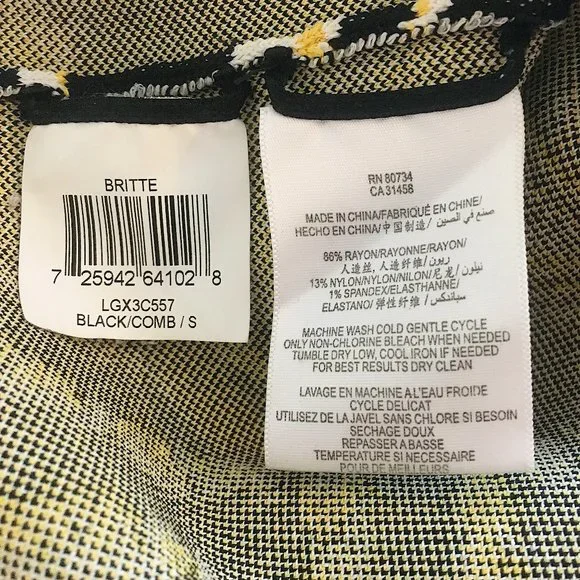 BCBGMAXAZRIA Britte Tribal Print Bandage Skirt - Picture 7 of 7